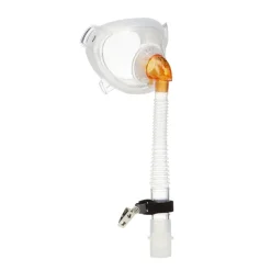 Masque facial intégral réutilisable Performax, pédiatrique, taille XS, 1 masque + 4 bonnets, (1 coude EE)
