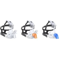 Masque naso-buccal AF541, coude fuite 1, harnais CapStrap, coussin 'under-the-nose', EE, taille XS, lot de 10