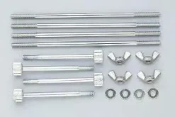Masterflex L/S Easy-Load II Pump Head Mounting Hardware, One Pump Head Stainless Steel 2/Set