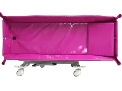 Matelas de chariot douche sur mesure prise de côtes À prévoir avant passage de commande matelas PVC prune