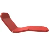 Matelas de remplacement pour brancard 930/940 - 5 parties - housse thermosoudée - rouge