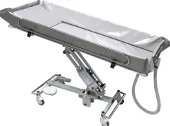 Matelas à usage intensif- couleur gris - pour chariot-douche Crystal