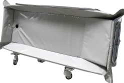 Matelas à usage intensif- couleur gris - pour chariot-douche Crystal