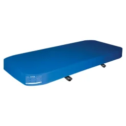 Matelas Viscoflex P161M - 90 x 200 x 14 cm - housse Polymaille - 4 poignées - coins arrondis -