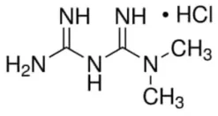 Metformin hydrochloride, pharmaceutical secondary standard certified reference material 500 mg