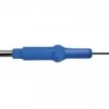 Micro-électrode aiguille isolée avec tige fil tungstène - tige Ø 2,4 mm - l. totale 70 mm