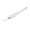 Micro pince ASYMETRIC END GRIPPING 25 gauge - lot de 5 - livrée stérile - code couleur : bleu