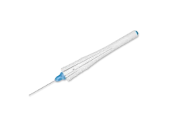 Micro pince ASYMETRIC END GRIPPING 25 gauge - lot de 5 - livrée stérile - code couleur : bleu