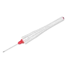 Micro pince ECKARDT 20 gauge - lot de 5 - à usage unique - livrée stérile - code couleur : rouge