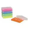Microplaque 96 puits PCR rack couleurs assortis x 5