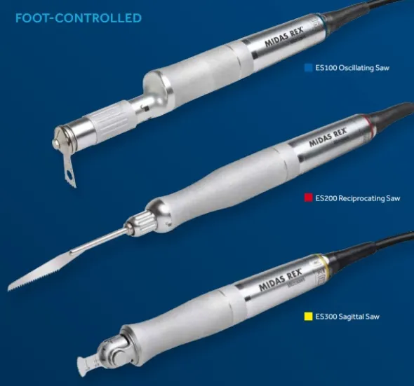 Microscie réciproque MIDAS REX - commande au pied