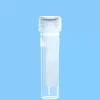 Microtube 0,5 ml cônique à jupe PP aplat bouchon vissé à joint torique stérile x 1000