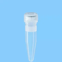Microtube 1,5 ml conique PP bouchon vissé à joint torique extraction PCR stérile x 1000