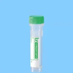 Microtube 1,3 ml héparine lithium bouchon vert à visser x 1000