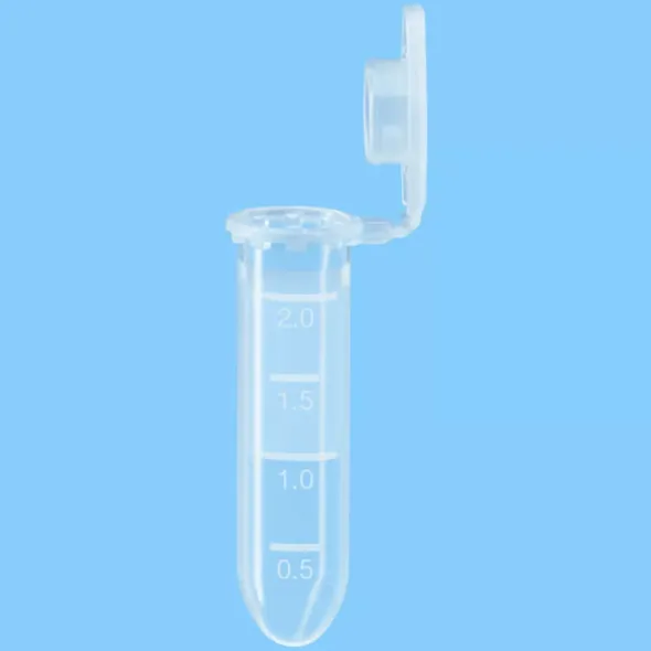 Microtube 2 ml PPHT gradué naturel conique standard x 5000