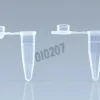 Microtube PCR 0,2 ml capuchon plat rnase dnase free x 1000
