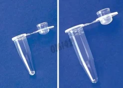 Microtube PCR 0,2 ml violet capuchon plat x 1000