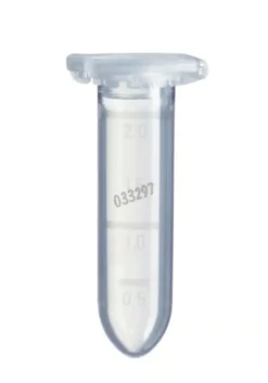Microtube Safe-Lock 2,0 ml incolore x 1000