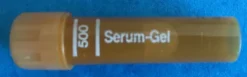 Microvette 500 Sérum-Gel 500 µl fond rond bouchon et tube brun x 1000