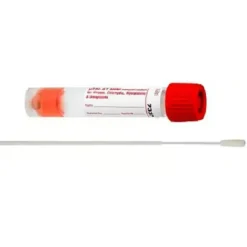 Milieu utm-rt 1ml + écouvillon floqué nylon minitip breakpoint x50