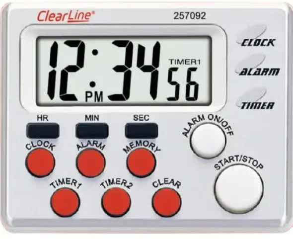 Minuteur compteur decompteur 2 canaux CLEARLINE
