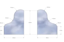 Miroir sur mesure (dimension à préciser lors de la commande lors de la commande) - prix au m2