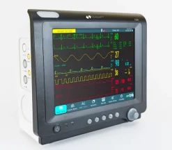 Moniteur C50, version A : ECG 3/7/12-dériv, resp, PNI, SpO2, oxy-CRG, 2xTemp, 2xPI, wifi, enregistreur