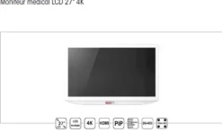 Moniteur Médical SONY 27'' pouces 4K - LMD-X2705N