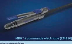 Moteur électrique MIDAS REX MR8 TOUCH à gachette manuelle amovible