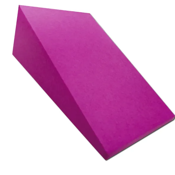 Mousse cale coin plat 20 recouverte 28 x 18 x 10 cm