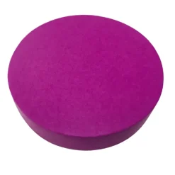 Mousse cale ronde recouverte 15 x 4 cm