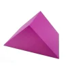 Mousse cale triangulaire recouverte 18 x 24 x 12 cm