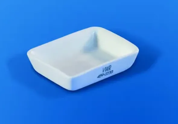 Nacelle de combustion porcelaine 62 x 40 x 12 mm x 3
