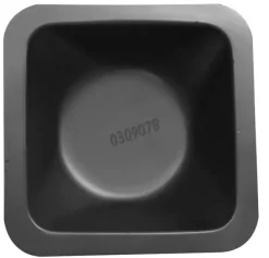 Nacelle de pesée PS 100 ml 80 x 80 mm antistatique carré noir x 500