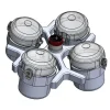 Nacelle 625 ml pour rotor libre - lot de 4