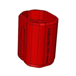 Nacelle plastique pour tube fond rond 5 / 7 ml - Ø 13 x 75 mm pour rotor RXN 100 - lot de 4