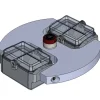 Nacelle pour microplaques - lot de 2