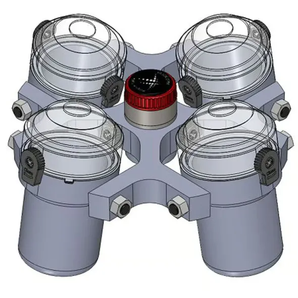 Nacelle ronde pour rotor RX290 - lot de 4