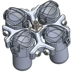 Nacelle ronde pour rotor RXN150