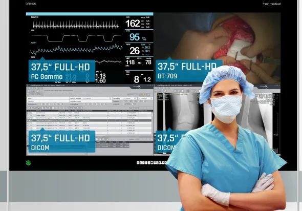 Négatoscope numérique OPERION - 4K proposé - taille écran 64,5''