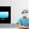 Négatoscope numérique OPERION- version encastrée, étanche (indice IP65), sans cable apparant - taille écran 54,6''