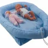 Nid de bébé bleu réutilisable - Jumeaux ET/ou