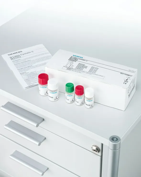 N Latex Cystatine C 3 x 2 mL 3 x 50 tests pour Atellica NEPH 630, BN II tranche 1