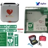 Pack EXT Supervisé Connecté : Défibrillateur DEA LIFEPAK CR2, boîtier Aivia 200W alarme, kits signalétique et secours