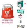 Pack intérieur : DEA FRED PA-1, armoire AIVIA IN (+ alarme), kit de secours, pack de signalétiques