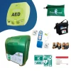 Pack intérieur : DEA ZOLL AED+, armoire Aivia IN (sans alarme), kit de premiers secours, signalétiques
