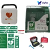 Pack INT Supervisé Connecté : Défibrillateur DSA Lifepak CR2, boîtier Aivia 100W alarme, kits signalétique et secours