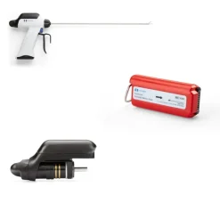 Pack large SONOCISION 7 - contient 72 dissecteurs CURVED JAW l. 39 cm + 4 générateurs SONICISION + 4 batteries + 1