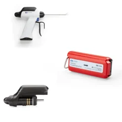 Pack large SONOCISION GEN2 - contient 72 dissecteurs CURVED JAW l. 13 cm + 4 générateurs SONICISION + 4 batteries + 1