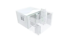 Pack transformation en zone pression négative BIOCAIR PN - 1 PLASMAIR Guardian + 1 WALL-i PILOT + 1 filtre de transfert
